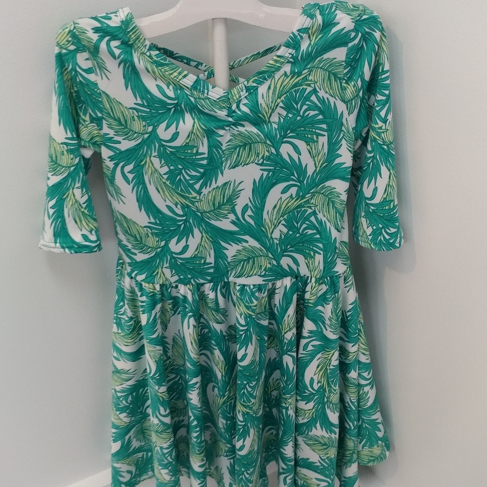 NWT DotDotSmile Palm Leaf Ballerina